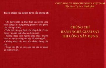 Điều kiện cấp chứng chỉ hành nghề giám sát thi công xây dựng công trình hạng 2 14 cap chung chi hanh nghe giam sat thi cong xay dung 1 optimized