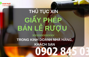 Thủ tục xin cấp Giấy phép bán lẻ rượu 13 giay phep ban le ruou