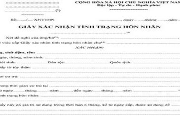 Điều kiện, thủ tục xin xác nhận tình trạng hôn nhân (độc thân) mới nhất 13 unnamed 7